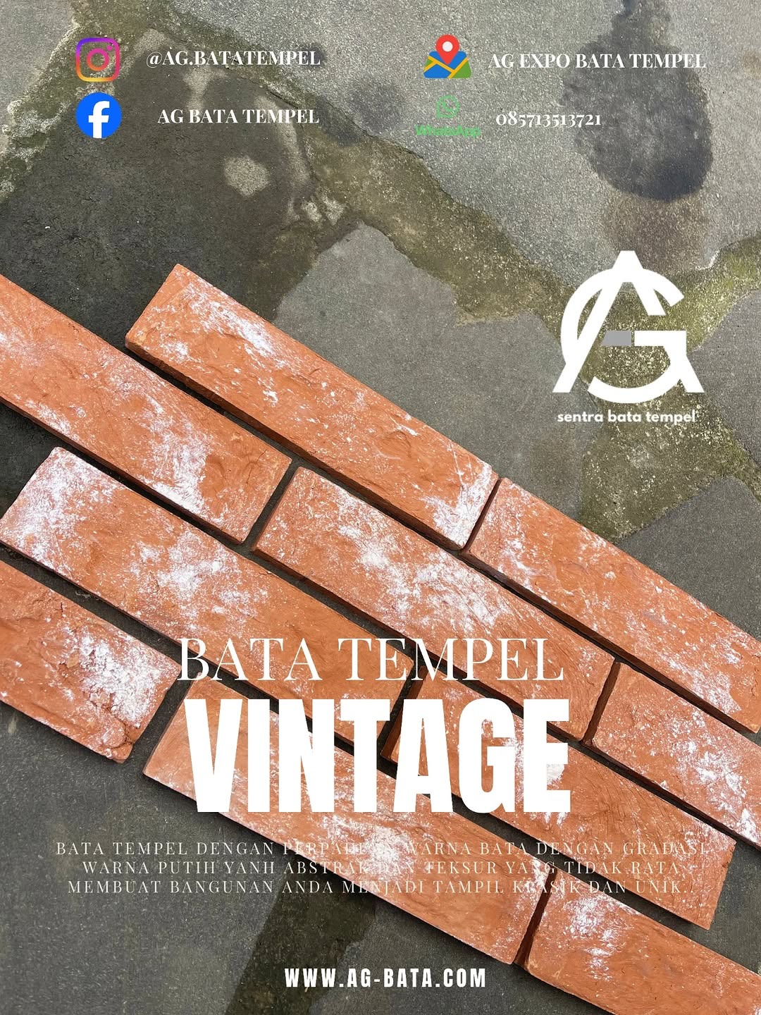 🏛️ Pesona Bata Tempel Vintage: Sentuhan Klasik yang Memikat dari AG Bata!