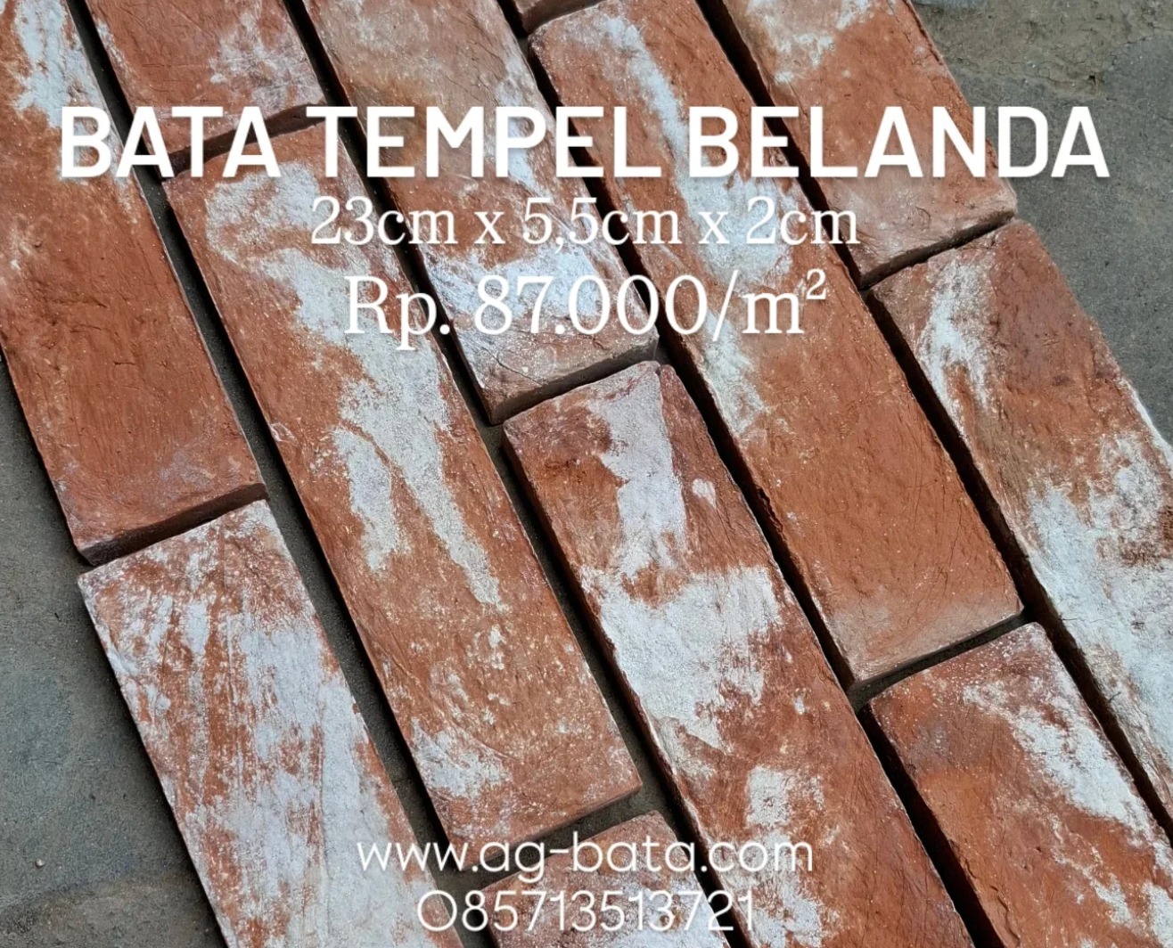 🧱 Rahasia Dinding Estetik ala Kafe: Bata Tempel Belanda dari AG Bata! ☕